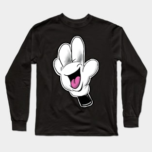 Happiness is worth two in the hand Long Sleeve T-Shirt